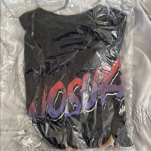 Kids Black Graphic T-Shirt